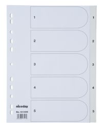 Niceday A4 Polypropylene 1 5 Divider 130 Micron