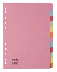 Niceday A4 Multipart Divider 12 Part