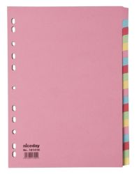Niceday A4 Multipart Divider 20 Part