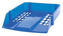 Niceday Letter Tray Transparent Blue