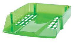 Niceday Letter Tray Transparent Green