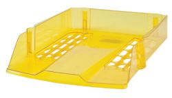 Niceday Letter Tray Transparent Yellow