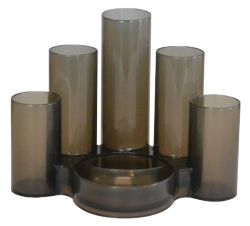 Niceday Tube Tidy Transparent Black