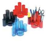 Niceday Tube Tidy Transparent Red