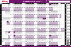 Niceday 2013 14 Academic Year Planner Unmounted