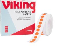Niceday Niceday Coloured Labels Orange 10mm