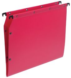 Niceday Polypropylene Lateral Supsension Files V Base 330mm Red