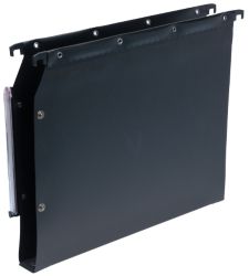 Niceday Polypropylene Lateral Supsension Files 30mm Base 330mm Black Pack of 25