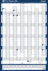 Sasco 2013 Unmounted Year Planner Landscape 610 x 915 mm 