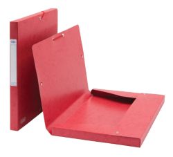 Elba Eurofolio Filing Box 25mm Red