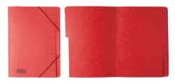 Elba Multi Part Organiser Files 9 Part Red