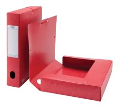 Elba Eurofolio Filing Box 60mm Red