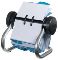 Rolodex Business Card File Chrome 200 x 145 400 Card Capacity