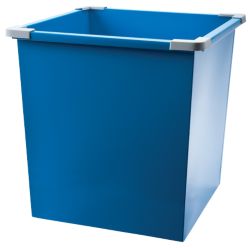 Avery Square Waste Bin Blue