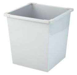 Avery Square Waste Bin Grey