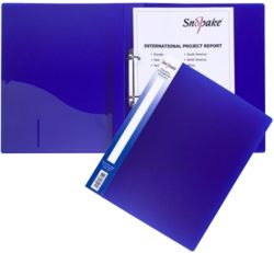 Snopake Executive Ring Binder Blue