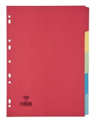 Elba Bright Subject Dividers 5 Part