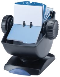 Rolodex Covered Rotary Business Card File