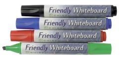 Friendly Whiteboard Markers Assorted