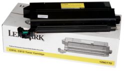 Lexmark C910 C912 Yellow Toner Cartridge 0012N0770