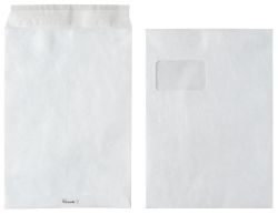 Tyvek Extra Strong White Window Pocket Envelopes C4 324 x 229mm Peel and Seal