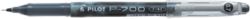 Pilot Gel Ink Needlepoint Pen P700 Fine Black Pack of 12