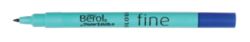 Berol Colourfine Colouring Pens Blue 12pk