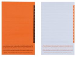 Niceday Lateral Suspension File Insert Papers Orange Pack of 250