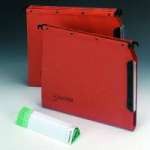 Flexiform L Oblique Lateral Suspension Files V Base 330mm Orange