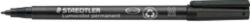 Staedtler Lumocolor OHP and CD Pen Permanent Medium Black