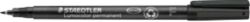 Staedtler Lumocolor OHP and CD Pen Permanent Fine Black 