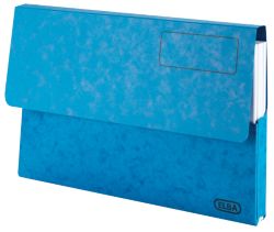 Elba Document Wallets Foolscap Assorted
