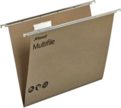 Rexel Multifile suspension files A4 green box 50