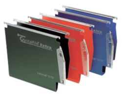 Rexel Crystalfile Extra Lateral 275 Files Standard Capacity Red Box 25