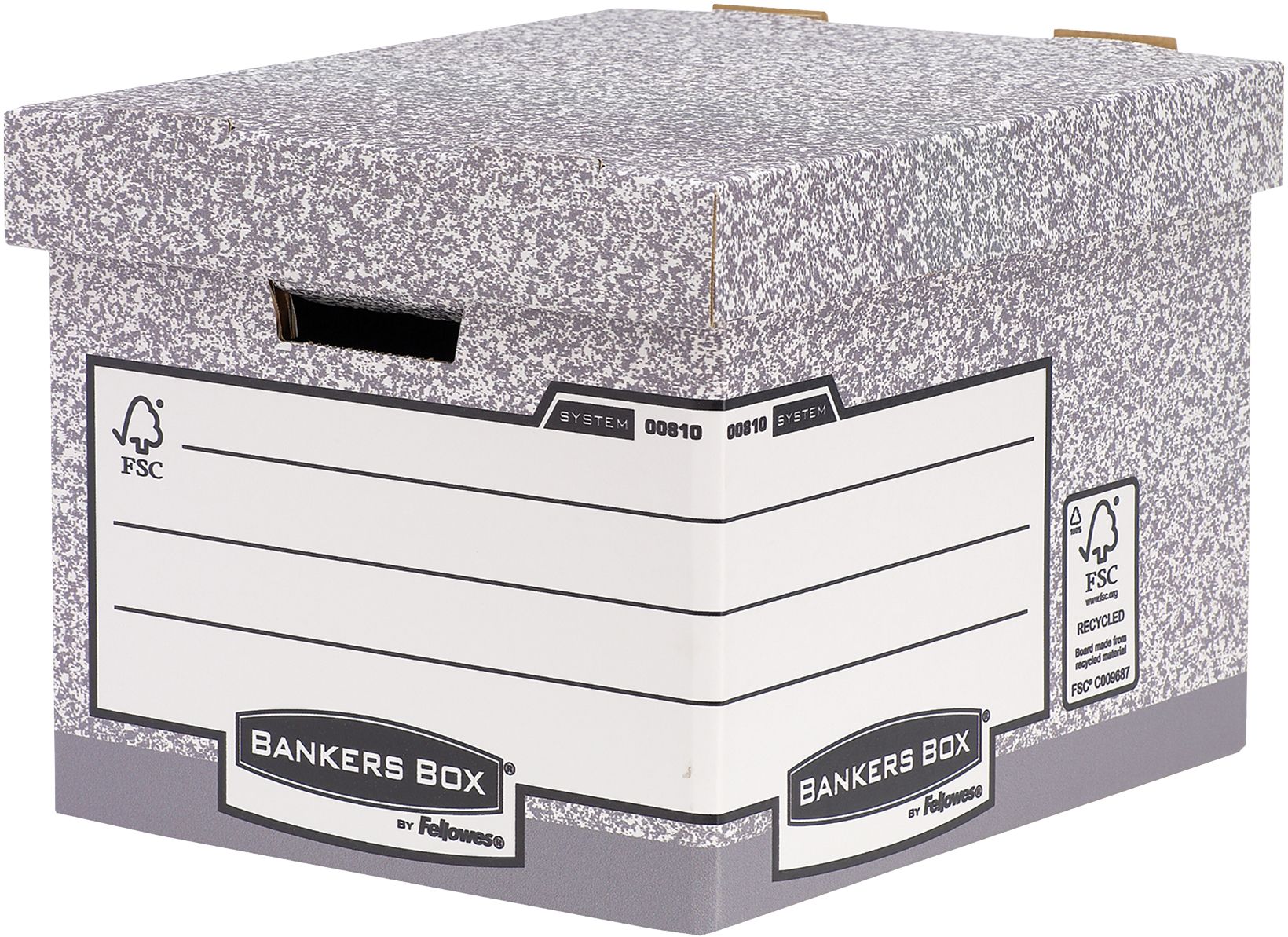 Fellowes Bankers Box Storage Box H285xw333xd390mm Pack of 10 archive