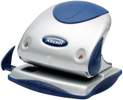 Rexel P225 Silver Blue Perforator