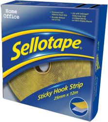 Sellotape Hook Strip 12M 