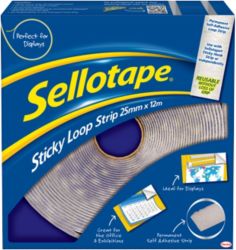 Sellotape Loop Strip 12M 