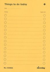 Things To Do Pads A4