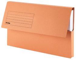 Niceday Document Wallets Flap A4 Orange