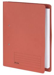 Niceday Spring File Mediumweight Foolscap Red