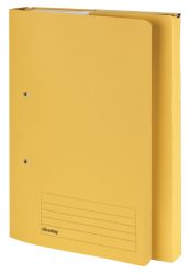 Niceday Spring Pocket File Mediumweight Foolscap Yellow