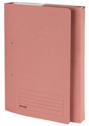 Niceday Spring Pocket File Mediumweight Foolscap Pink