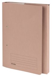 Niceday Spring Pocket File Mediumweight Foolscap Buff