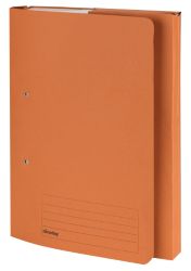 Niceday Spring Pocket File Mediumweight Foolscap Orange