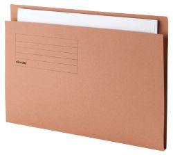 Niceday Square Cut Folder Heavyweight Foolscap Buff