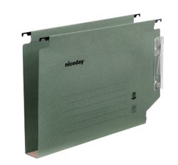 Niceday Lateral Suspension File 50mm Green Box 25