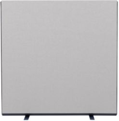 Freestanding Easy To Arrange Screens Nyloop Fabric Light Grey 1200 x 1200 mm