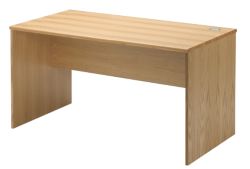 Online Real Wood Veneer Compact Desk - Oak 136W x 60D x 73H cm