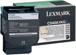 Lexmark C540A1KG Black Laser Toner Cartridge